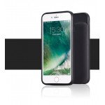 Wholesale iPhone 8 / 7 / 6s / 6 Portable Power Charging TPU Full Case 3000 mAh (Black)
